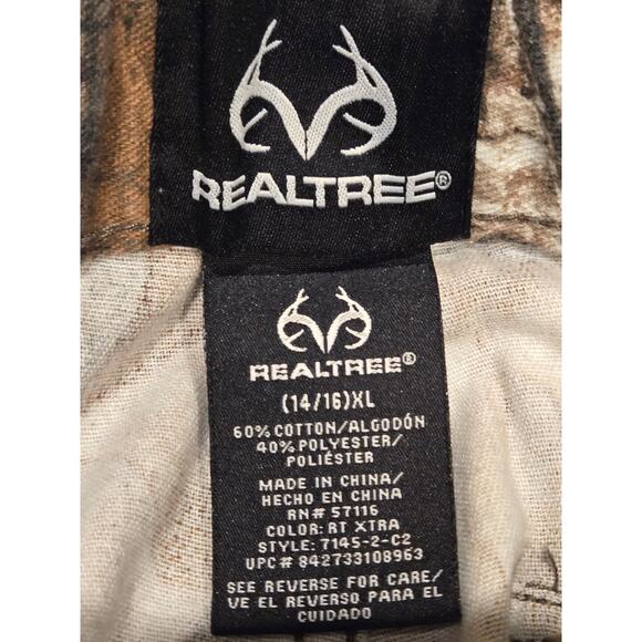 RealTree Xtra Camo Cargo Hunting Pants Boys XL - Picture 5 of 5